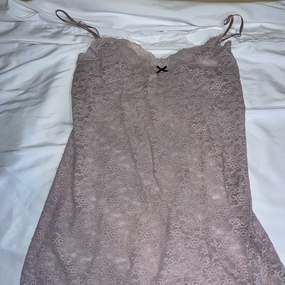 Victoria’s Secret nightwear size large color, pink.
